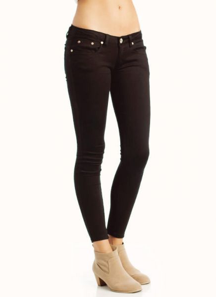 FIVE POCKET SKINNY JEANS