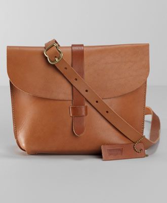 Crafted Leather Saddle Bag