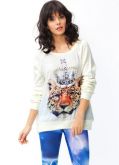 GRAPHIC ROYAL LEOPARD TOP